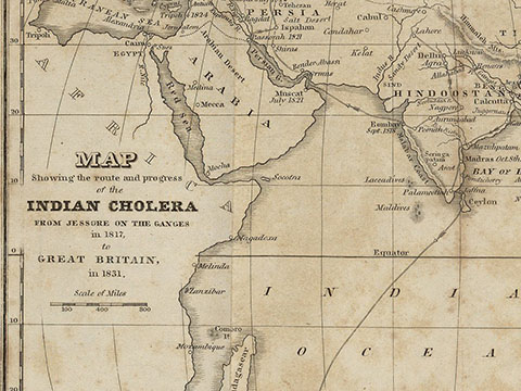 Cholera Online, 1817 to 1923