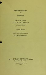 Card catalogs: keys to the Library's collection