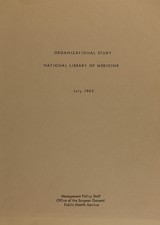 Organization study: National Library of Medicine