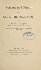 Science and health: with key to the Scriptures