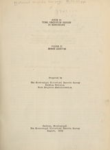 Guide to vital statistics records in Mississippi (Volume 2)