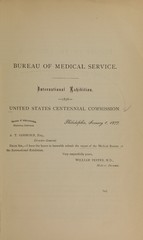 Report of the director of the Bureau of Medical Service