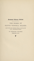The works of Oliver Wendell Holmes (Volume 13)