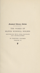 The works of Oliver Wendell Holmes (Volume 6)