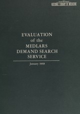 Evaluation of the MEDLARS demand search service