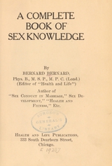 A complete book of sex knowledge
