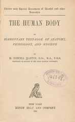 The human body: an elementary text-book of anatomy, physiology and hygiene
