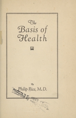 The basis of health