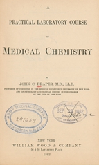 A practical laboratory course in medical chemistry