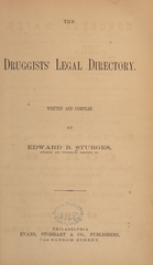 The druggists' legal directory