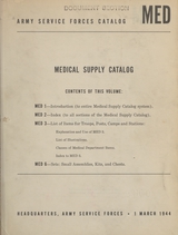 Medical supply catalog