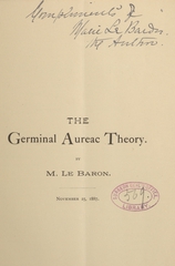 The germinal aureac theory