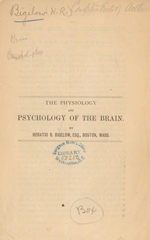The physiology and psychology of the brain