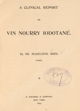 A clinical report on vin Nourry iodotané
