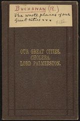 The waste places of our great cities: or, The voice of God in the cholera : with remarks on the recent letter upon that subject of the Right Hon. Lord Palmerston