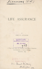Life assurance