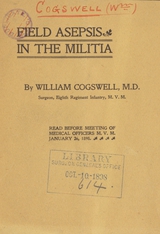 Field asepsis in the militia