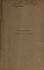 The physician's knowledge: an oration delivered before the New York Academy of Medicine at its fifteenth anniversary, November 11, 1862