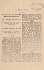 Tobacco: paper read by Dr. Frissell of Wheeling, before the West Virginia State Medical Society