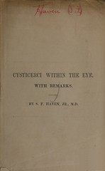 Cases of cysticerci in the posterior chamber of the human eye, with remarks