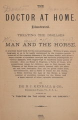 The doctor at home: treating the diseases of man and the horse