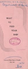 What to feed your baby