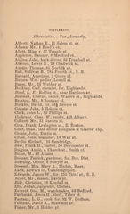 Medical black list, Mass: March, 1872 : supplement