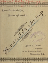 Mount Holly Springs, Cumberland Co., Pennsylvania