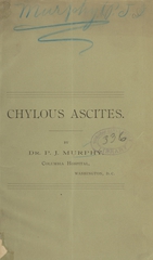 Chylous ascites