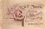 The O.E. Miller Hernia Treatment Co: home office, Denver, Colorado