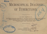 Microscopical diagnosis of tuberculosis