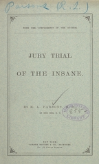 Jury trial of the insane