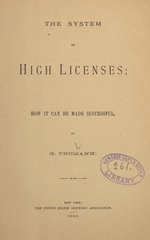 The system of high licenses: how it can be made successful
