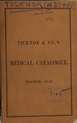 Catalogue of medical books: comprising all the late publications on anatomy, medicine, surgery, midwifery, materia medica, medical jurisprudence, etc. etc