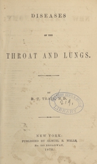 Diseases of the throat and lungs
