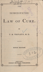 The homoeopathic law of cure