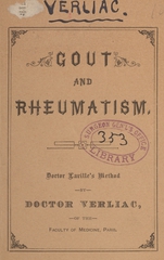 Gout and rheumatism: Dr. Laville's method