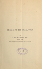 Diseases of the spinal cord
