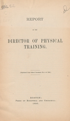 Report of the Director of Physical Training
