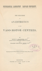 The influence of anaesthetics on the vaso-motor centres