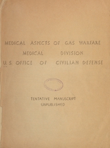 Medical aspects of gas warfare