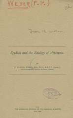 Syphilis and the etiology of atheroma