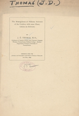 The management of filiform stricture of the urethra, with some observations on stricture