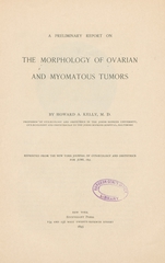 A preliminary report on the morphology of ovarian and myomatous tumors