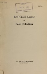 Red Cross course in food selection