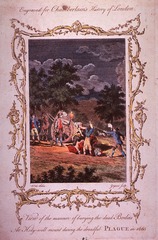 View of the manner of burying the dead Bodies At Holy-well mount during the dreadful PLAGUE in 1665