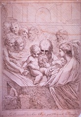 La Circoncision de Jesus Christ, par François le Parmesan