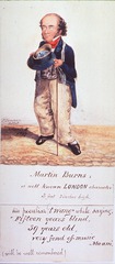 Martin Burns; a well known London Character