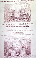 Beaufoy's instant cure for the toothache