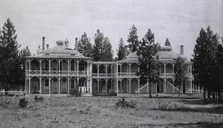 Post Hospital, Fort Sherman, Idaho: Side of Hospital